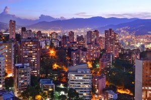 One of the Best Medellin Colombia Pictures at Night