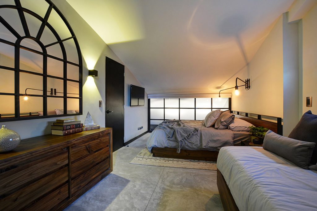 medellin luxury penthouse bedroom