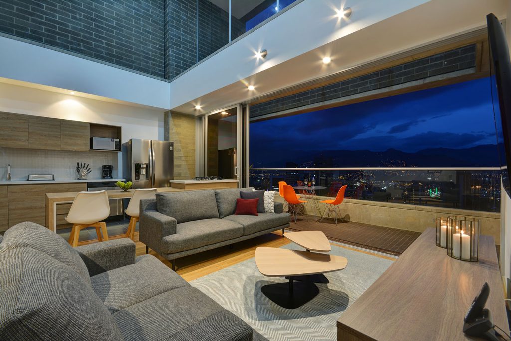 Obra Quince Penthouse Living Room